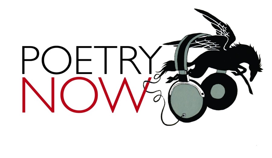 PoetryNow podcast artwork: a winged Pegasus wearing headphones